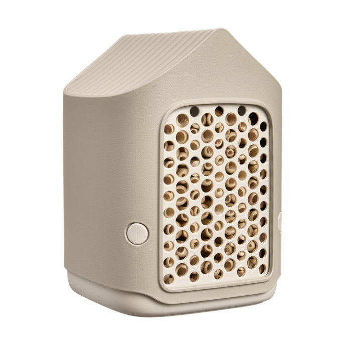 cosy hôtel à insectes 18cm beige champignon